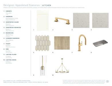 Designer appointed features