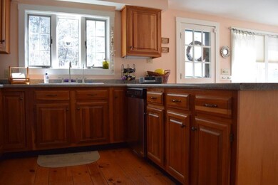 Kitchen counter area
