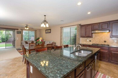 View of Gourmet Kitchen & Family Room