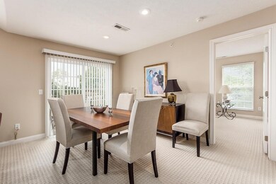 Spacious dining area