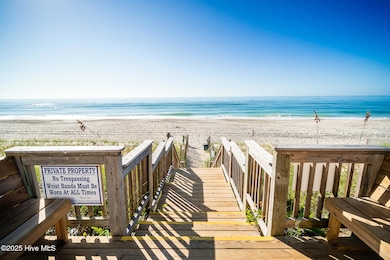 Beautiful beach steps away