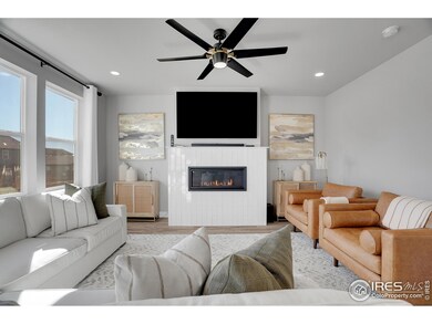 Living Room with gas fireplace