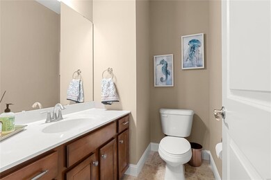 Main floor half bath