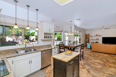 Kitchen View to Family Room