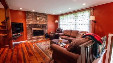 Living Room open to Kitchen and dining.