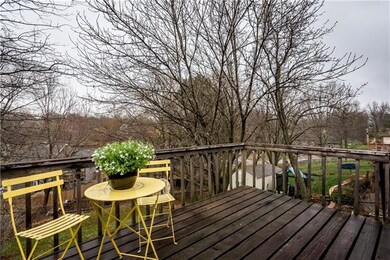 Large deck for entertaining.