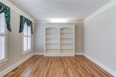 Build in book case in formal living room
