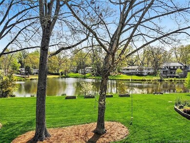 View From Covered Deck to Cloister Pond