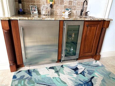 Sub Zero fridge and ice maker and separate beverag