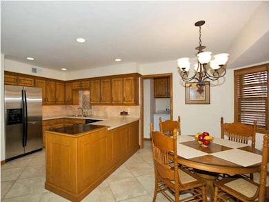 Fully applinaced kitchen with Italian Marble back 