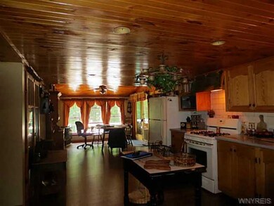 Exterior Front. Looking from the kitchen to the di