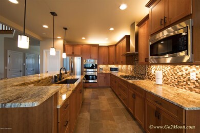 Stunning cherry cabinets Shaker style