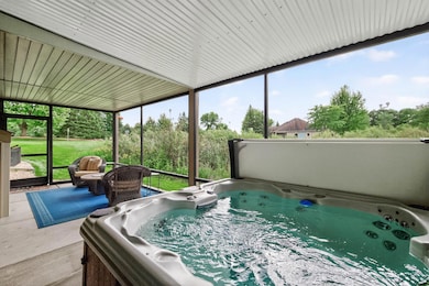 Can your rest and relaxation time get any better than this?  Unwind in your Viking Royal 6 person spa with Bluetooth controls, 4 lights and a new insulated cover!  Screened porch and spa are recent 2018 additions!