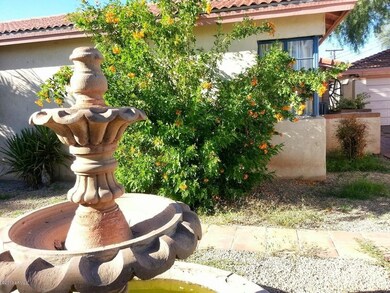courtyard with fountain