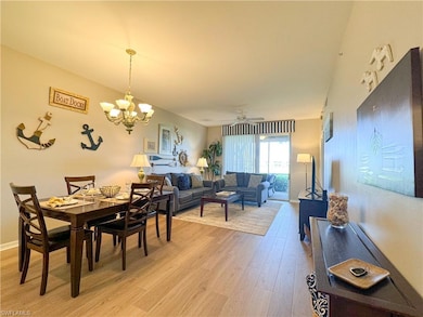 Dining room featuring light hardwood / wood-style 