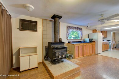 Kitchen and Wood Stove