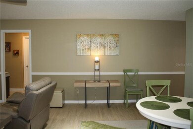 Chair Rail in Living & Dining Area
