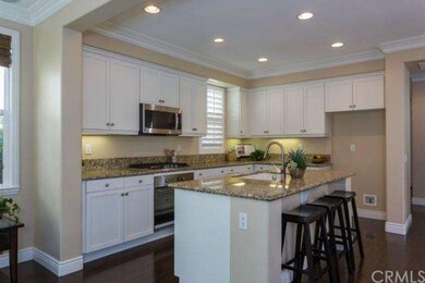 Newly Renovated Kitchen features bright white cabi