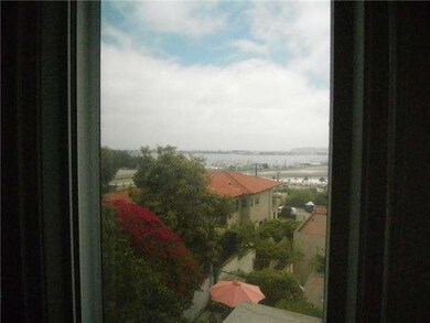 View of Bay and Point Loma from the upstairs unit