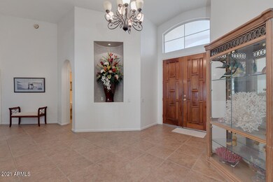 Entry Hall - Floral arrangement can stay