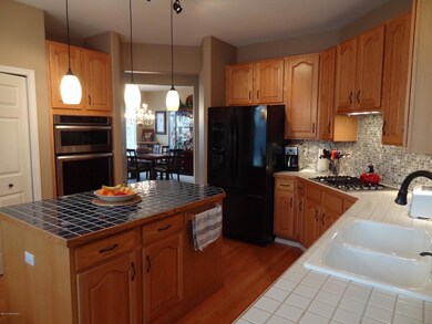 Kitchen with new double oven