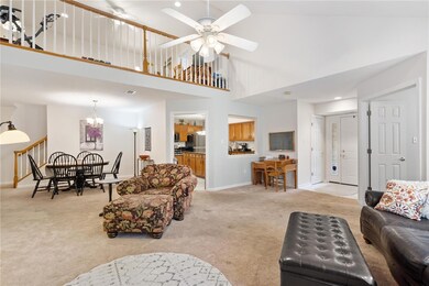 Entertaining with this open floor plan will be a b