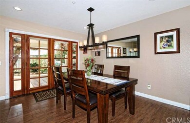French doors w/ side window panels & contemporary 
