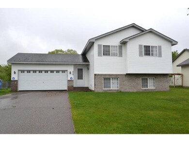 Front exterior - bi-level split home 3BR, 1 BA.