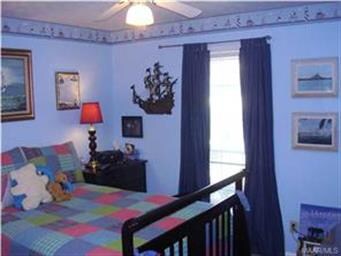 Bedroom 1 has Ceiling Fan