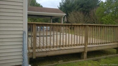Back deck