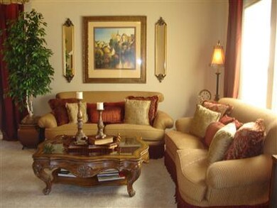 Formal Living room seen from entry. All living spa
