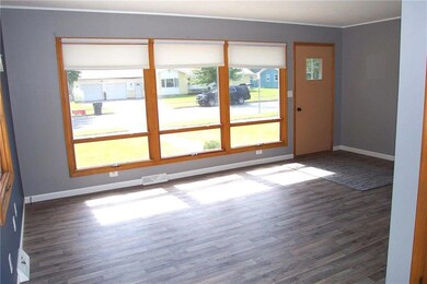 Living room area / front entry