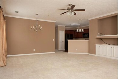 Contemporary lighting. Warm feel right when enter.