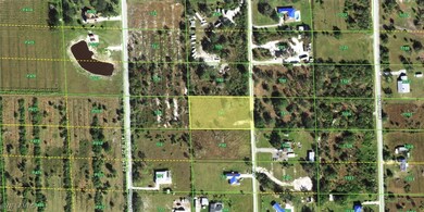 Aerial view of property's location