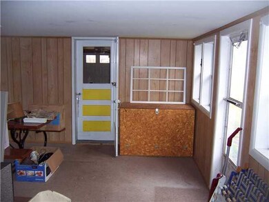 Porch - Enclosed. Enclosed porch.