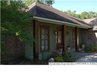 Spacious front porch.