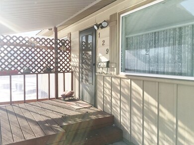Covered front porch