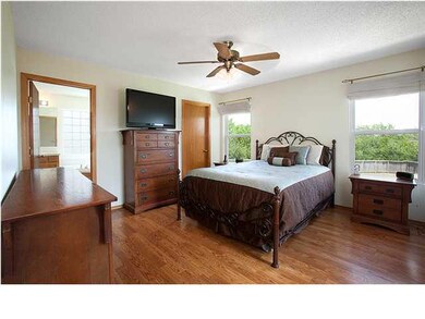 Master Bedroom with private door to deck & walk-in