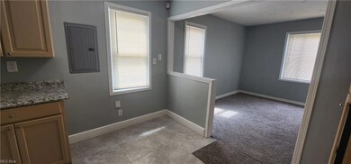Dining room views into living room