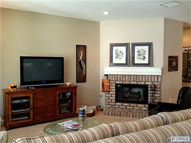 Family Room with Fire Place