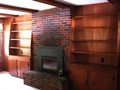 Fireplace in family room