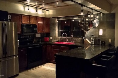 Kitchen with modern upgrades