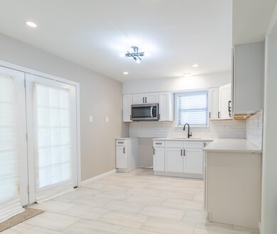 New ceramic tiled floors, the new paint gives this