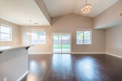 living area looking to backyard