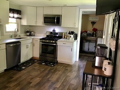 New appliances, new cabinets, new everything for t