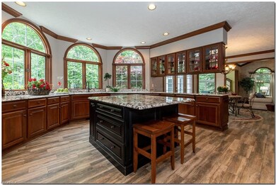 Entertain in the gorgeous gourmet kitchen.