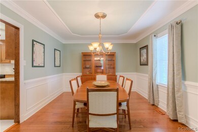 Dining room is adjacent to the eat-in kitchen!