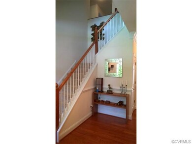 elegant two story foyer