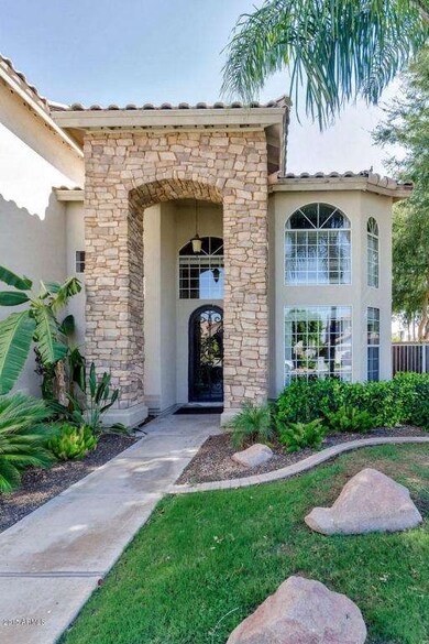 Elegant front entryway