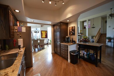 Angled hardwood for a dramatic effect